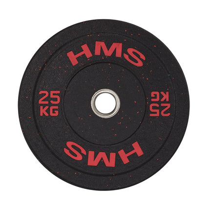 25 kg Olympic Bumper Plate, rot