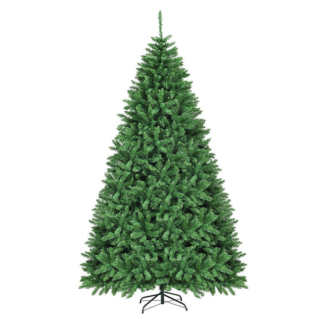 Arbre de Noël artificiel sur pied en métal, 275 cm, avec 3594 pointes