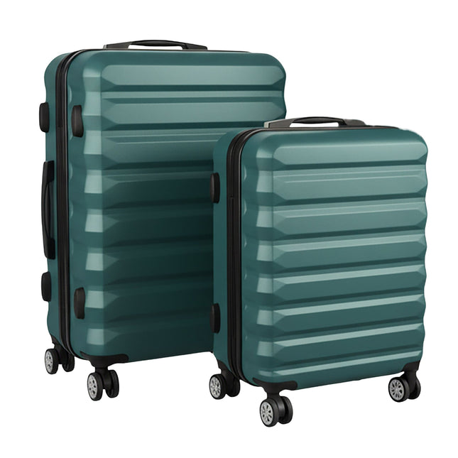 Ensemble de 2 valises rigides à roulettes