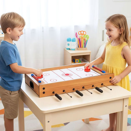 Table de baby-foot et de hockey sur air 2 en 1, 69 cm