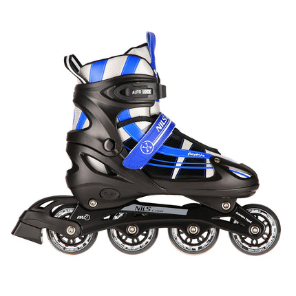 2-in-1 Inline & Ice Skates, Dark Blue, Size M (35-38)