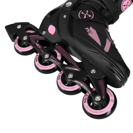 2-in-1 Inline & Ice Skates, Pink, Size S (32-35)