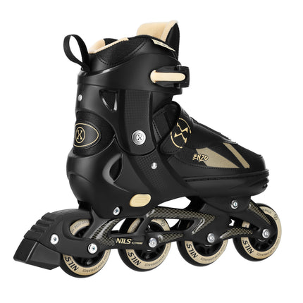 2-in-1 Inlineskates & Schlittschuhe Set, Beige, Größe S (32-35)