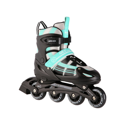 2-in-1 Inlineskates & Schlittschuhe Mint, Größe L (39-42)