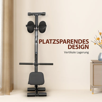 2-in-1-Rudergerät, verstellbar, LCD-Display, Stahlrahmen