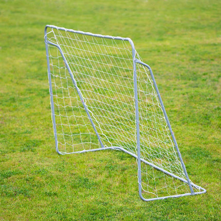 2-in-1-Fußballtor mit Netz und Torwand