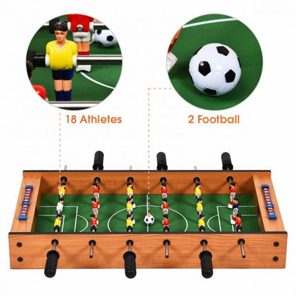 2-in-1 Tischkicker- und Air-Hockey-Spieltisch