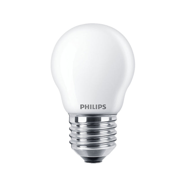 2-pack LED E27 P45 Globe 25W Frost 250lm