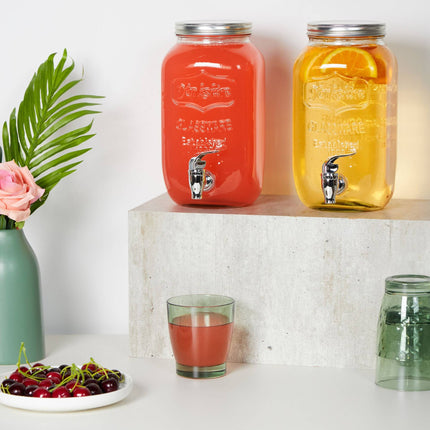 Distributeurs de boissons 3,5 litres, lot de 2