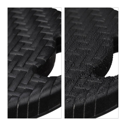 Lot de 2 tabourets pliants en rotin