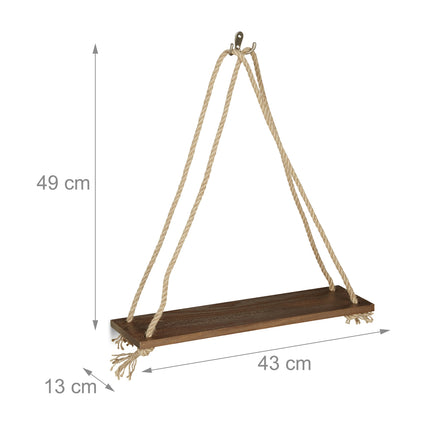 2 étagères en bois