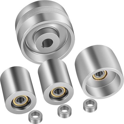 2x72 Belt Grinder Wheel Set – Aluminum 4/3/2 In