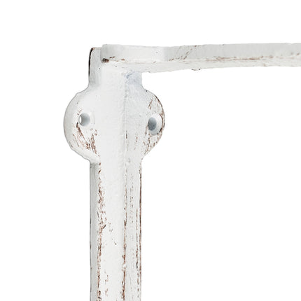2x supports d'étagère en fonte avec chaîne
