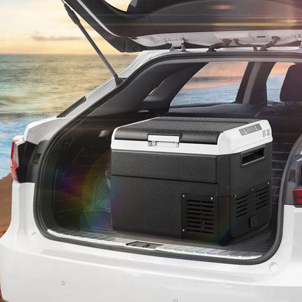 30L Portable Car Refrigerator, -20 to 20C, 12/24V DC AC