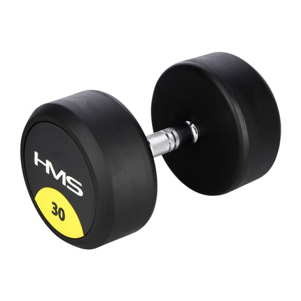 Haltère en caoutchouc de 30 kg - Équipement de gym à domicile