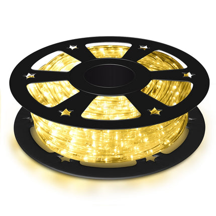 Guirlande lumineuse de 30 m, guirlande lumineuse avec 1080 LED, décoration de Noël, 100 pouces, blanc chaud