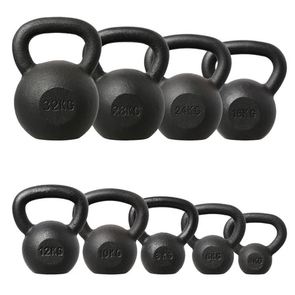 32 kg Gusseisen-Kettlebell für Krafttraining