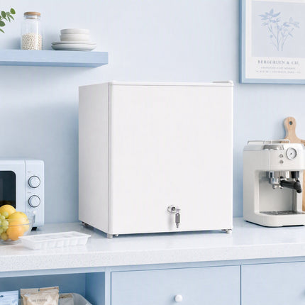 Congélateur compact blanc de 35 L, thermostat réglable