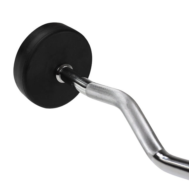 35 kg gummierte Curlstange