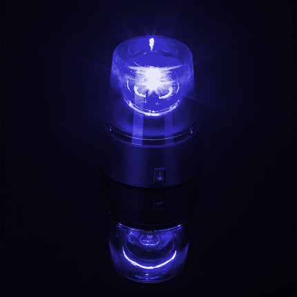 360° drehbare LED-Partylichter – Rot, Blau, Gelb