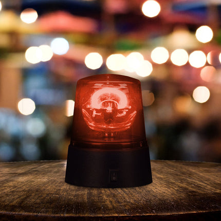 360° drehbare LED-Partylichter – Rot, Blau, Gelb