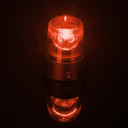 360° drehbare LED-Partylichter – Rot, Blau, Gelb