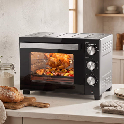 Mini-four à convection 36 L, 1500 W, 90–230 °C, minuterie