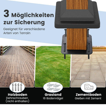 Pergola 3,6 x 3 m avec toit escamotable, tonnelle imperméable, stable et résistante à l'hiver, gris