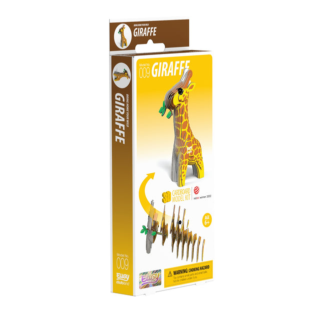 3D-Kartonmodellbausatz – Giraffe, DIY-Bastelset für jedes Alter
