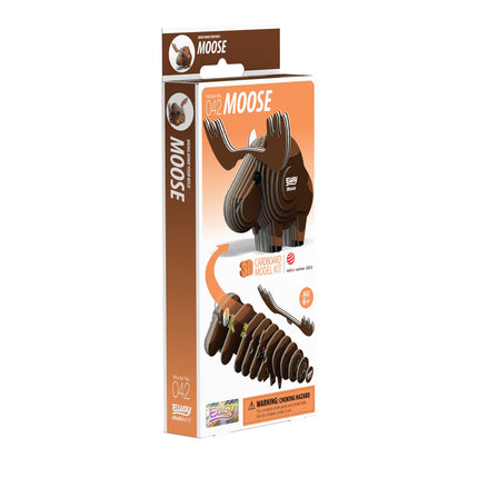Maquette 3D en carton - Moose Design pour une construction créative