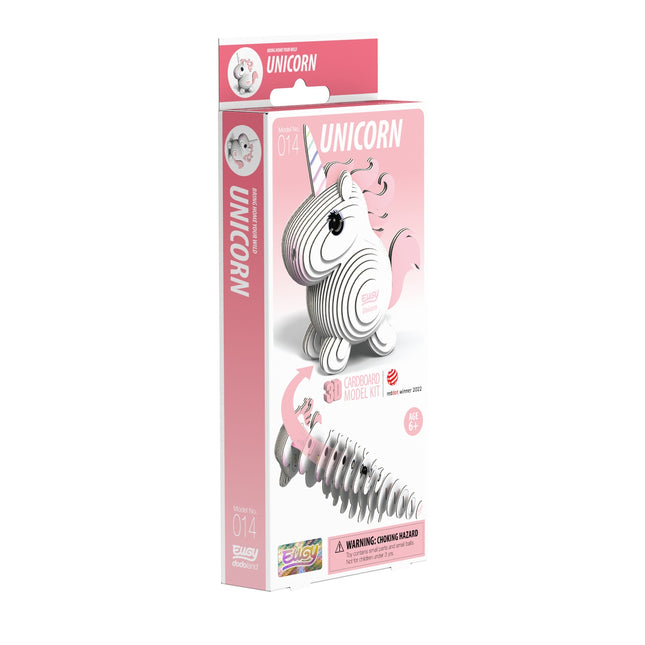 3D-Kartonmodellbausatz – Einhorn-Design, einfacher Zusammenbau