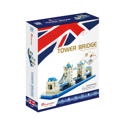 3D-Puzzle Modell der Tower Bridge für kreativen Bauspaß