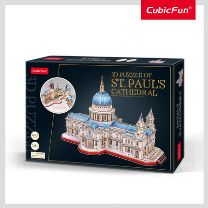 Puzzle 3D de la cathédrale Saint-Paul, activité amusante et engageante