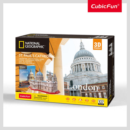 Puzzle 3D de la cathédrale Saint-Paul - Activité amusante et stimulante
