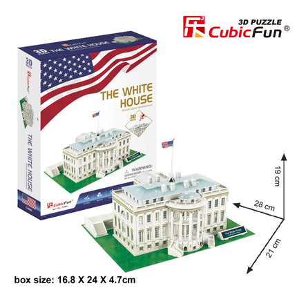 3D-Puzzle des Weißen Hauses, Spaß für jedes Alter