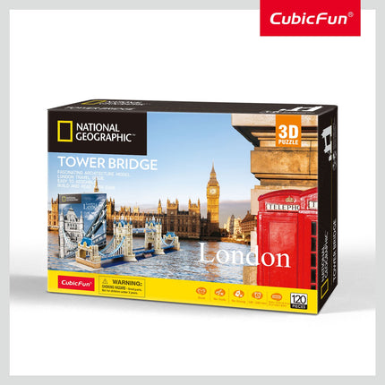 Puzzle 3D du Tower Bridge - Activité amusante et engageante
