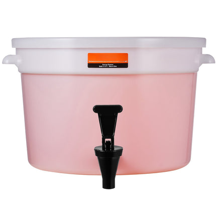 3 Gallon Beverage Dispenser – Plastic, Spigot, Lid