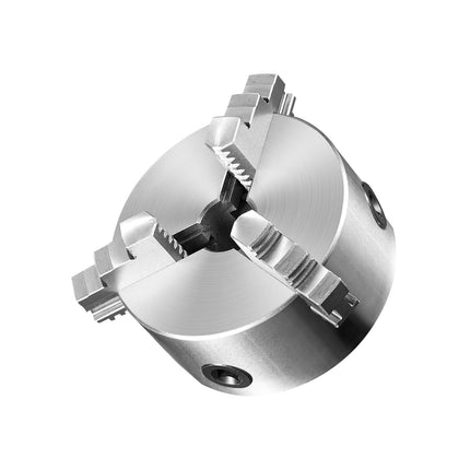 3-Jaw Lathe Chuck, 6-Inch Self-Centering, Reversible Jaws