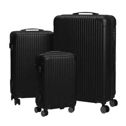 Ensemble de 3 valises rigides à roulettes multidirectionnelles