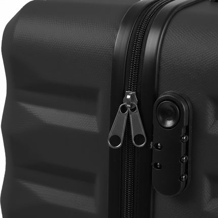 3-teiliges Hartschalen-Kofferset mit Rollen
