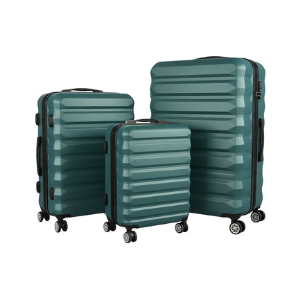 Ensemble de 3 valises rigides à roulettes