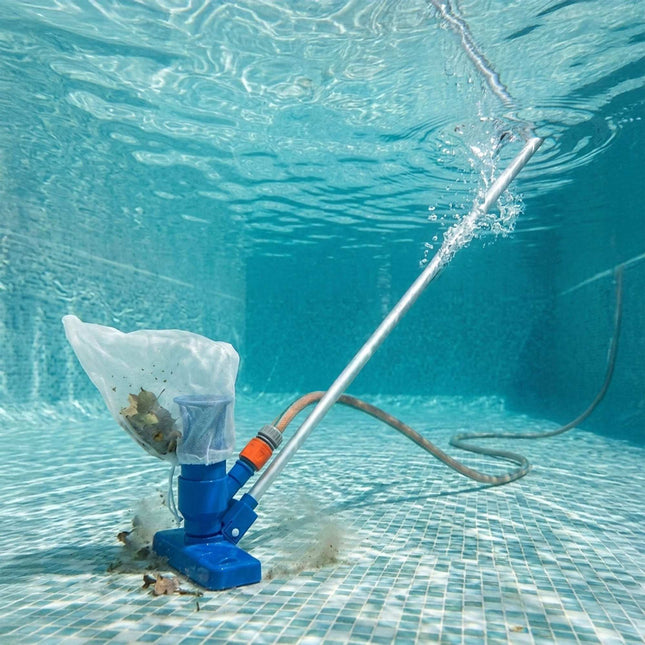 Kit de nettoyage de piscine 3 pièces avec perche et accessoires