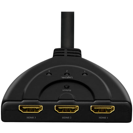 3-Port HDMI-Umschalter, bidirektional, 4K UHD 30Hz