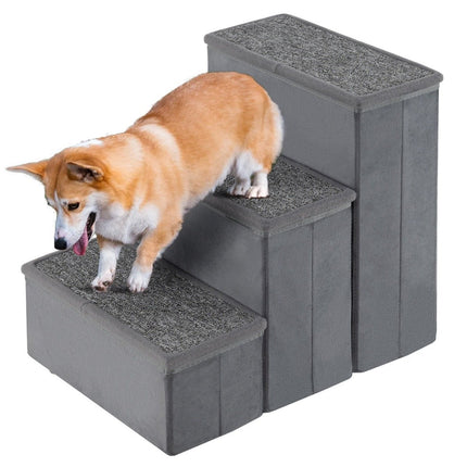 Escalier pour chien en 3 marches, rampe pliable et antidérapante, échelle d'escalade Portable pour animaux de compagnie