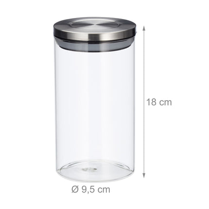 3 bocaux de conservation 1000 ml