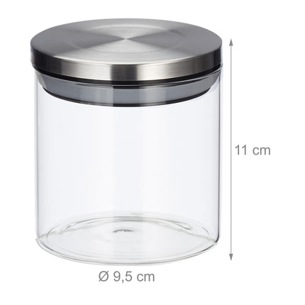 3 Vorratsgläser 380 ml