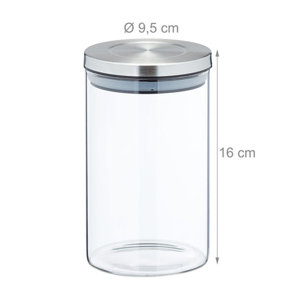 3 bocaux de conservation 800 ml