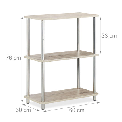 Dreistufiges Regal