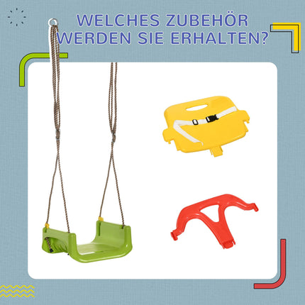 3-in-1 verstellbarer Babyschaukel-Sitz, für drinnen und draußen