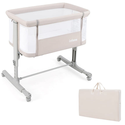 Lit bébé 3 en 1, berceau et cododo avec matelas